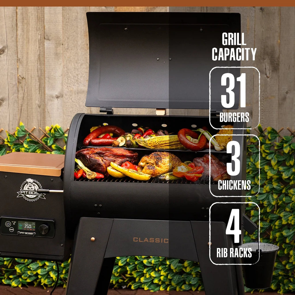 Wood Pellet Grill and Smoker A413