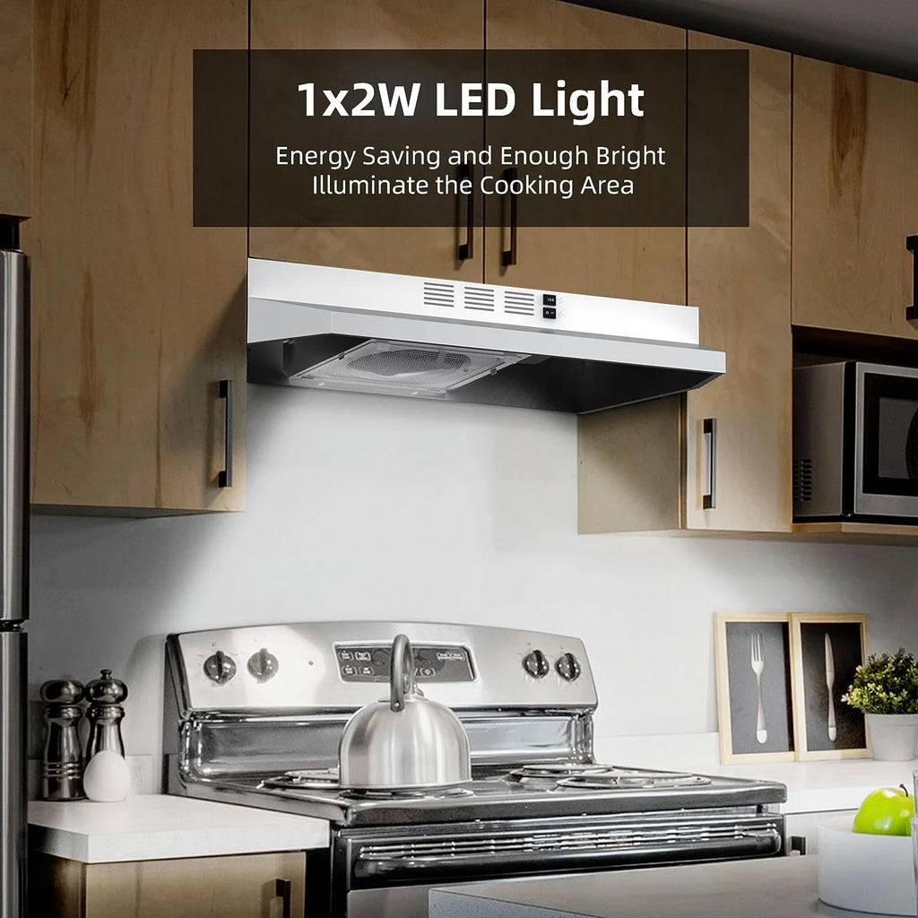30 inch Under Cabinet Range Hood with 2 Speed Exhaust Fan J149342