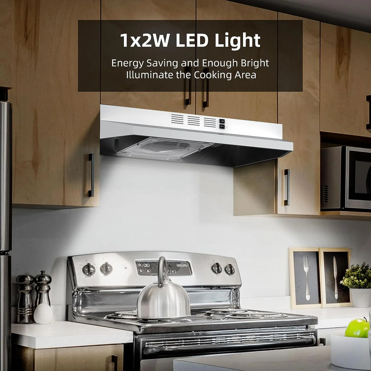 30 inch Under Cabinet Range Hood with 2 Speed Exhaust Fan J149342