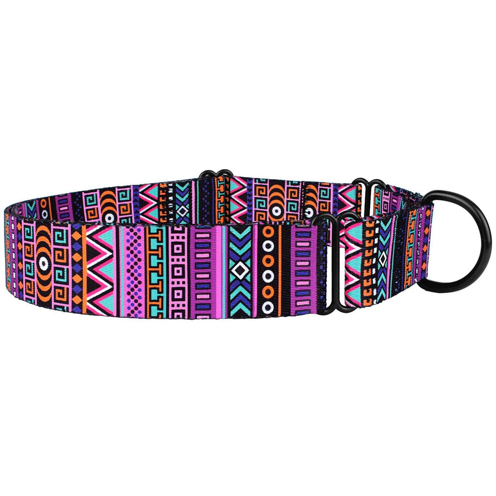 Martingale Dog Collar Nylon Adjustable Heavy Duty O8665