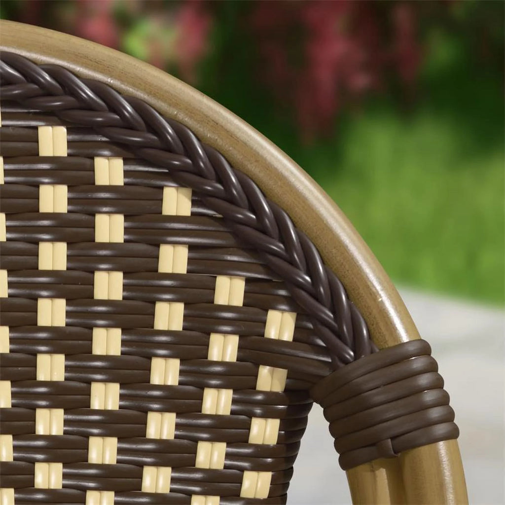 Set of 2 Wicker Dining Chairs C4127