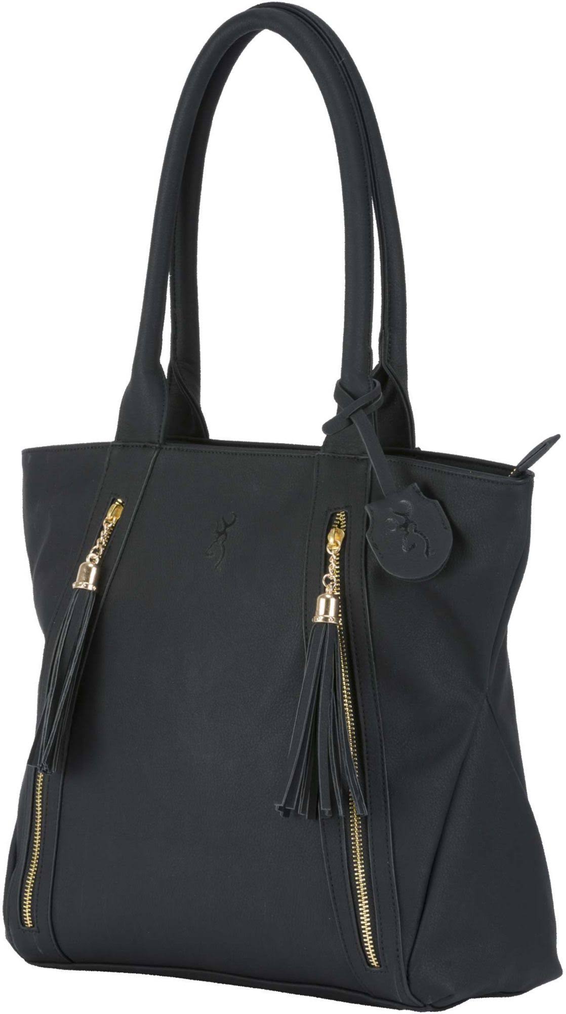 Black Concealed Carry Handbag R39104