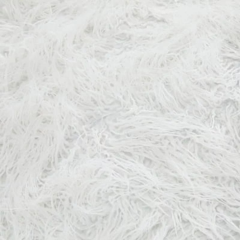 White Oversized Accent Ottoman C437