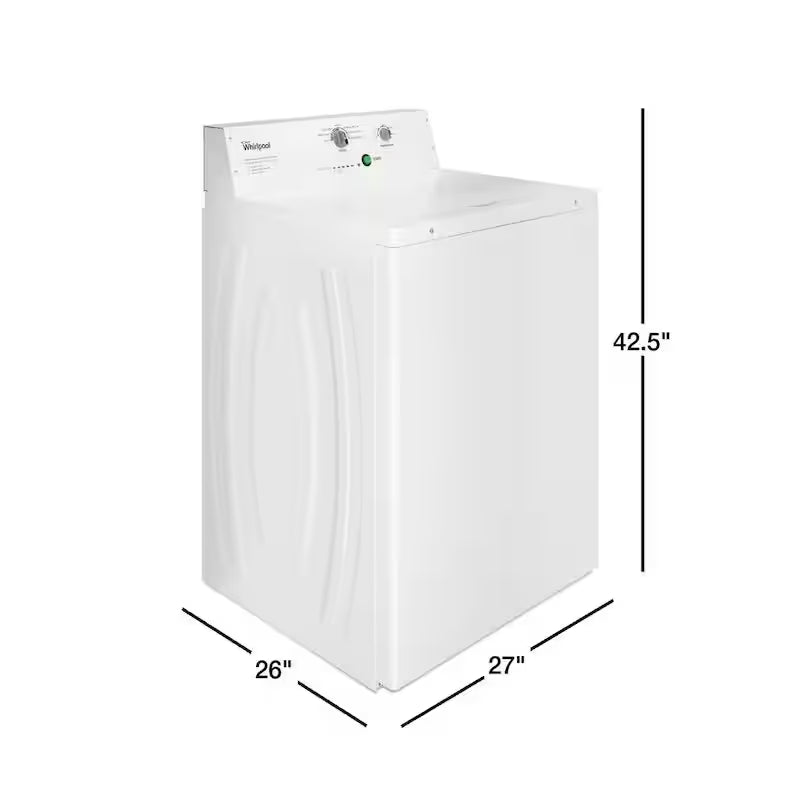 White Commercial Top Load Washing Machine Z72995