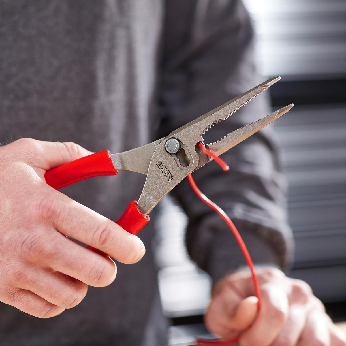 9 in. Long-Nose Slip-Joint Pliers S8754