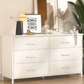 6 Drawer Wood Dresser R92164