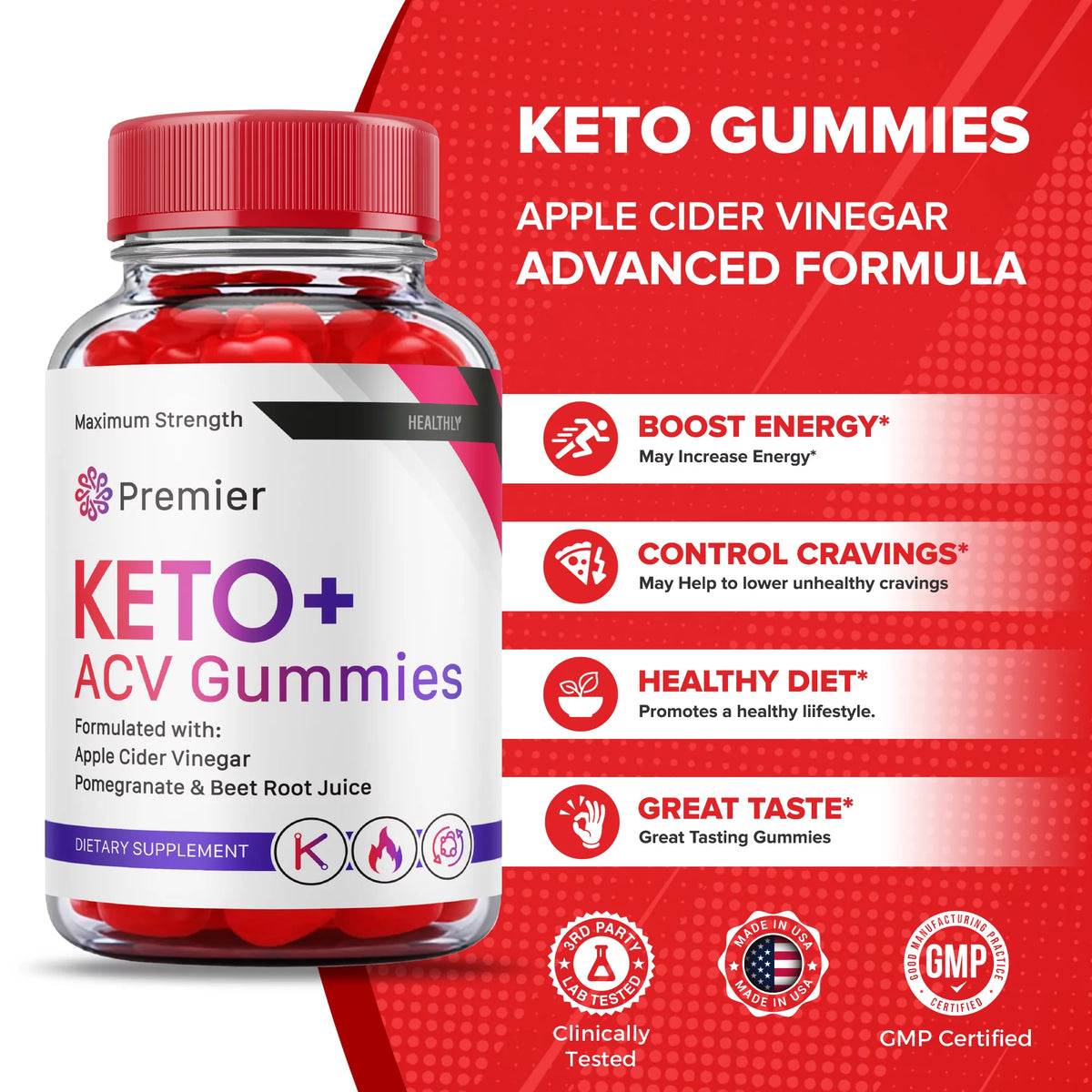 2 Pack Apple Cider Vinegar Gummies 120 Gummies Q8188