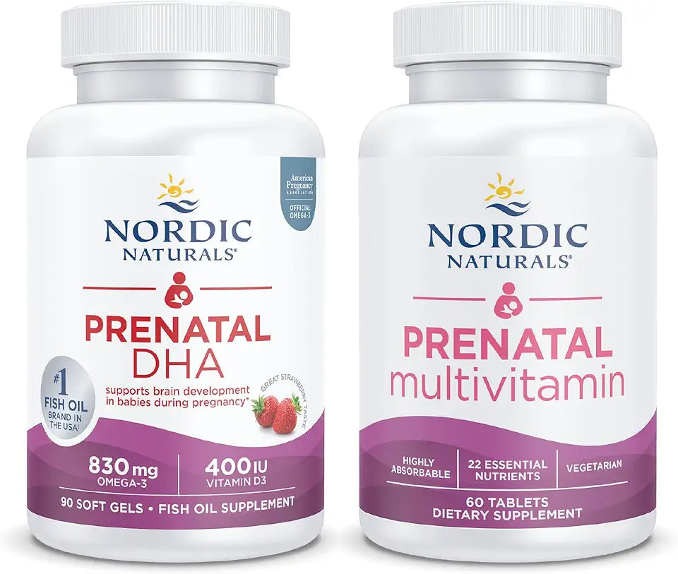 Prenatal DHA and Prenatal Multivitamin Tablets Y282638