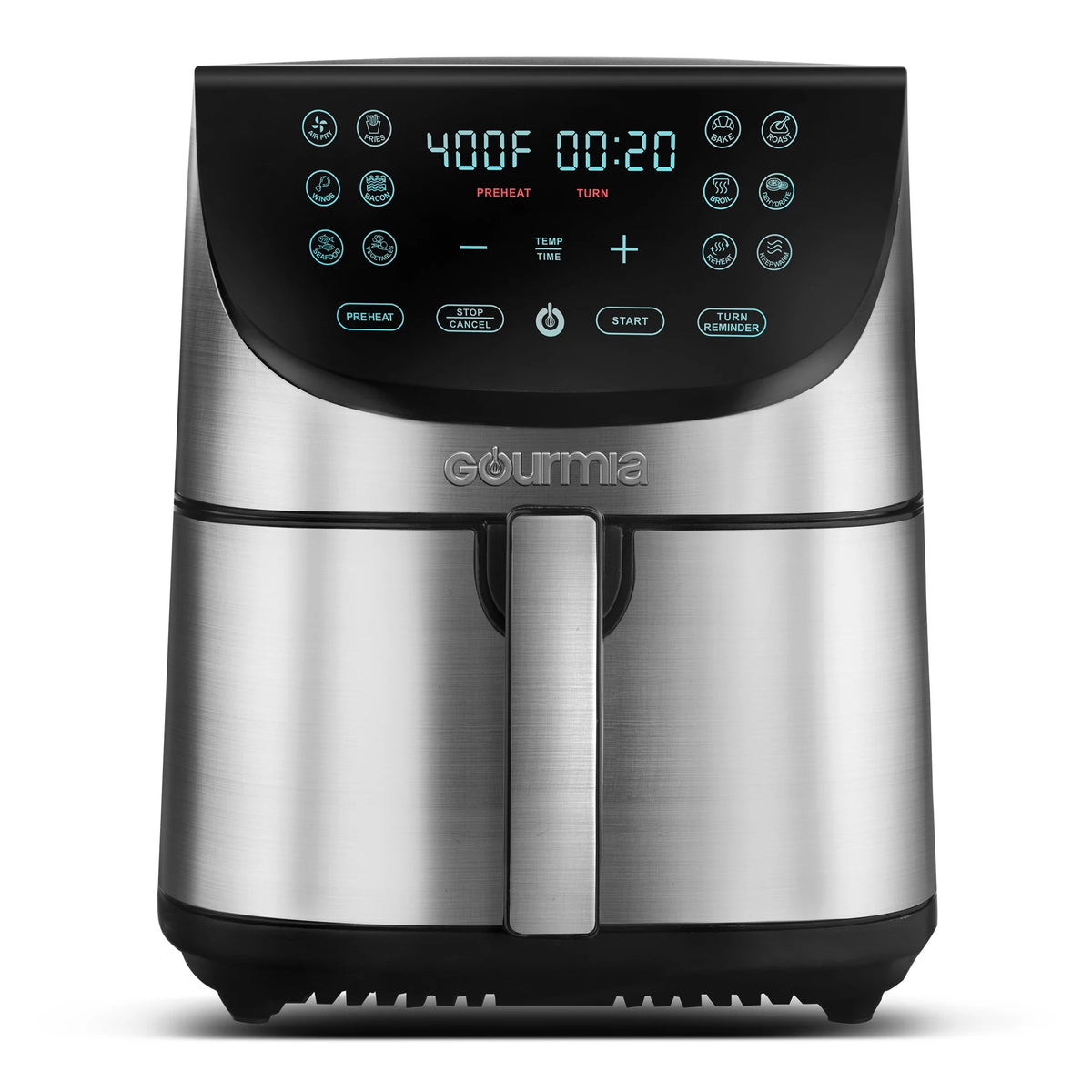 8 Qt Digital Air Fryer with 12 One Touch Presets Q131208
