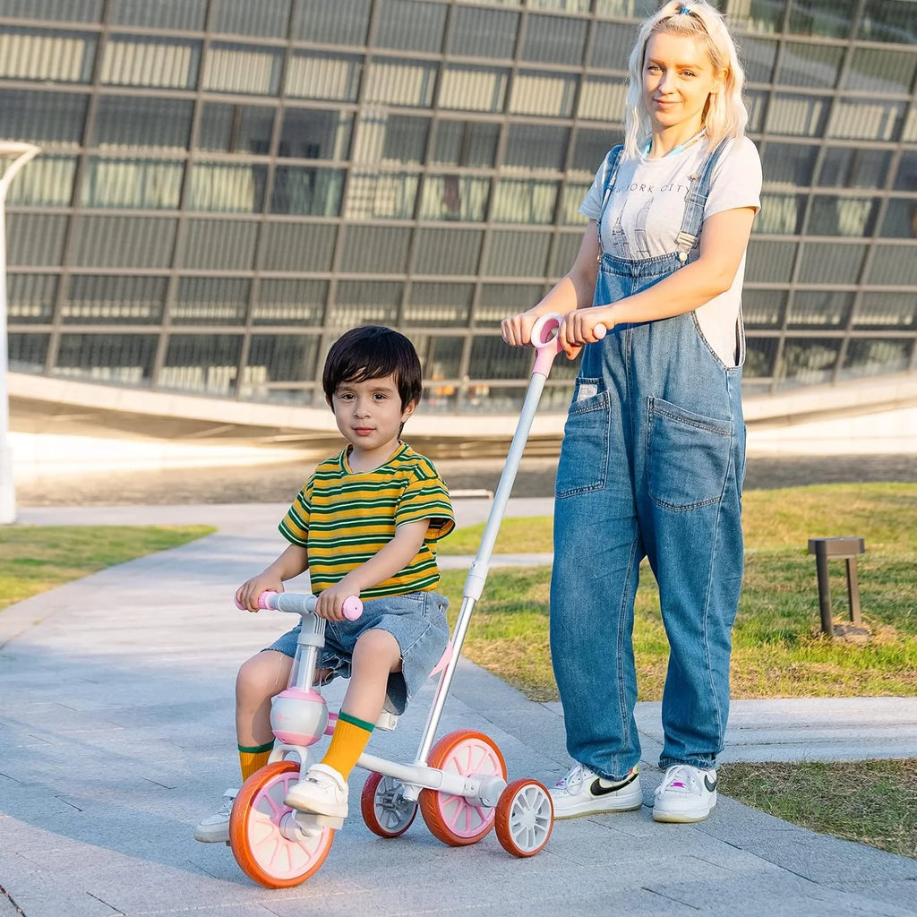 7 in 1 Toddler Tricycle with Removable Pedals F721