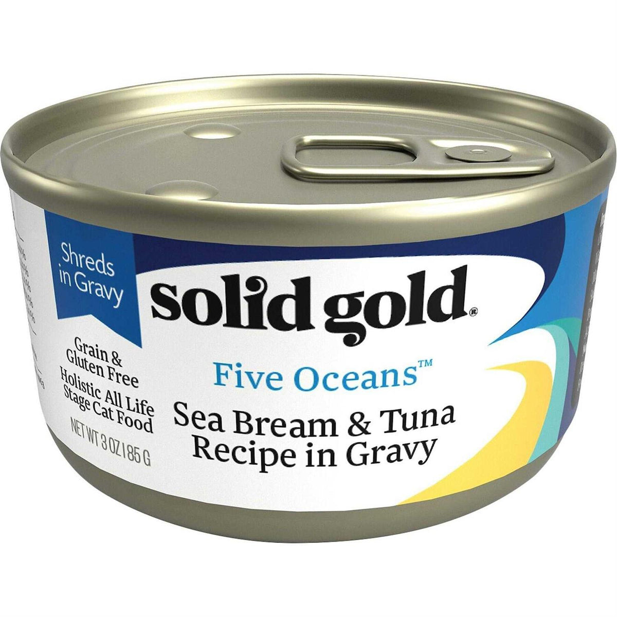Solid Gold Canned Cat Food Five Oceans Tuna Recipe in Gravy Z231