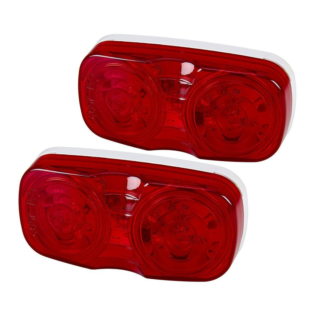 Red 2 Pack Clearance Marker Lamps J314414