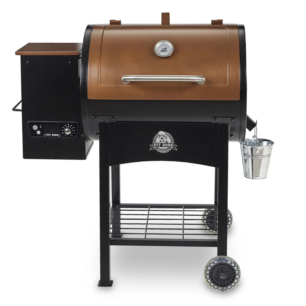 Wood Fired Pellet Grill with Flamebroiler Z810