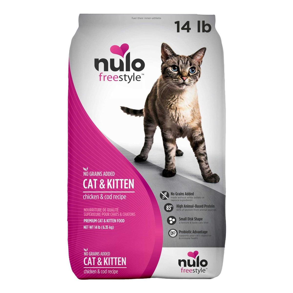 Grain Free Chicken & Cod Dry Cat & Kitten Food K9757