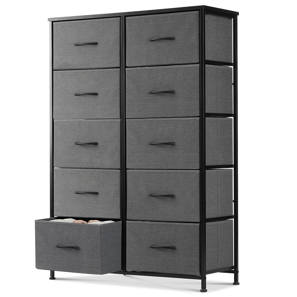 5 Drawer Dresser with Wood Top Q78504