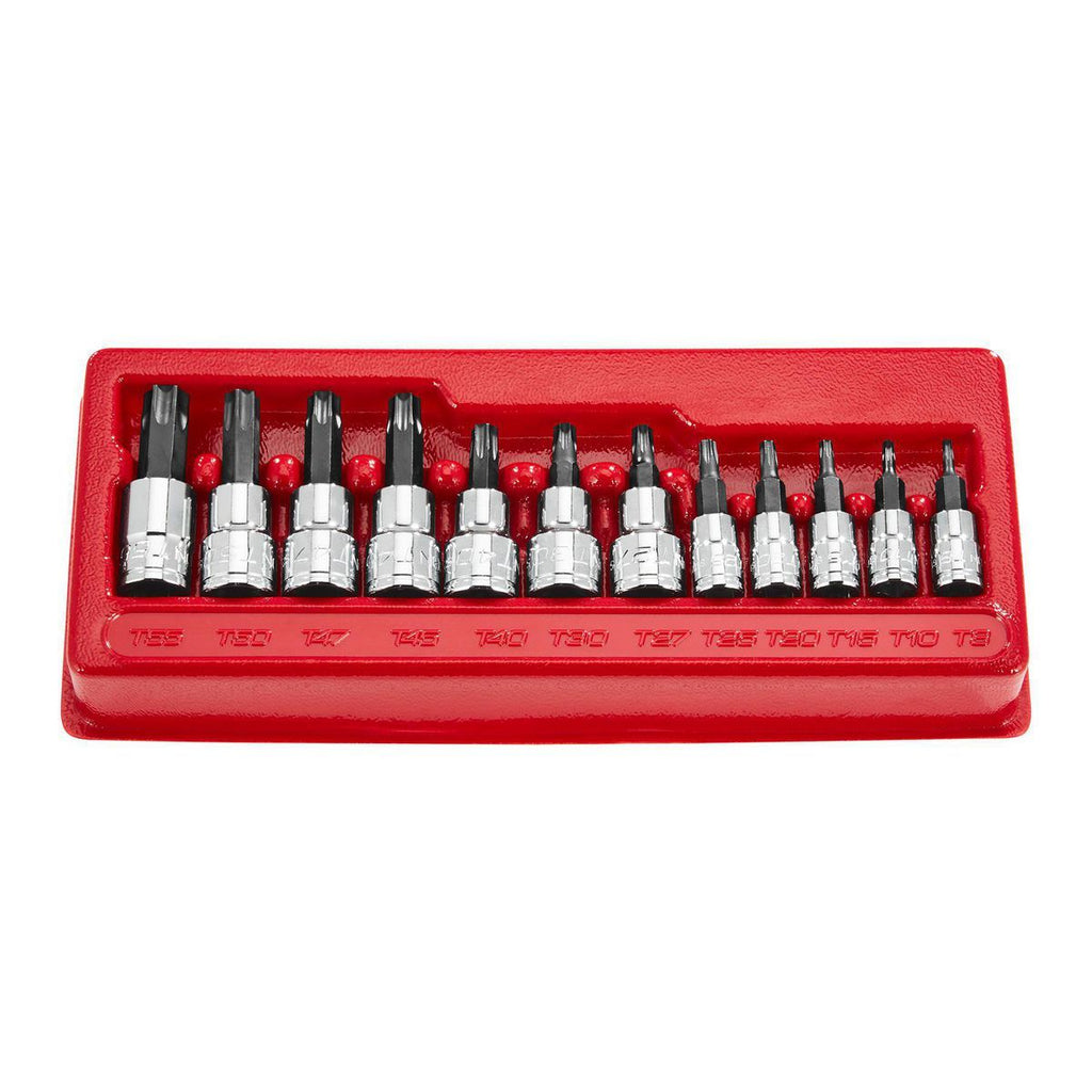 1/4 in. 3/8 in. Drive TORX Bit Socket Set, 12-Piece P2717