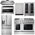 48 in. Gas Range 6 Piece Kitchen Bundle W7302